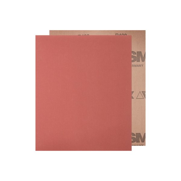 Pferd 9" x 11" Abrasive Sheet - Cloth Backed - Aluminum Oxide (HP) - 400 Grit 46924